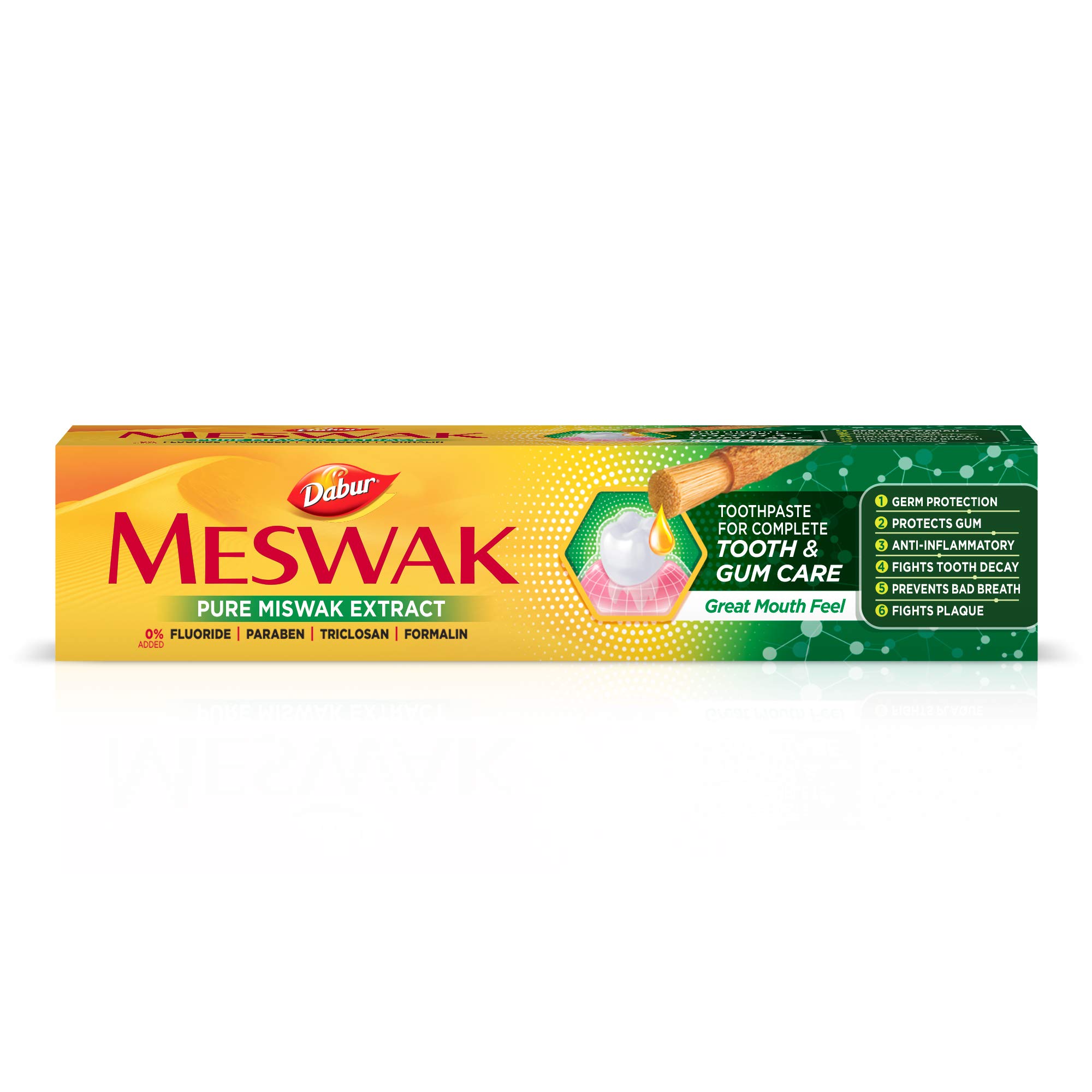 DABUR MESWAK TOOTH & GUM CARE TOOTHPASTE 100 GM